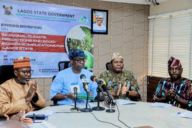 Lagos to experience above normal rainfall in 2025 