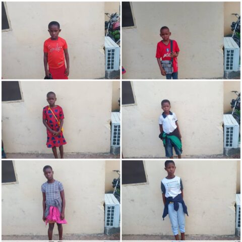 Imo police uncovers massive child trafficking scheme, rescues 12 suspected stolen children