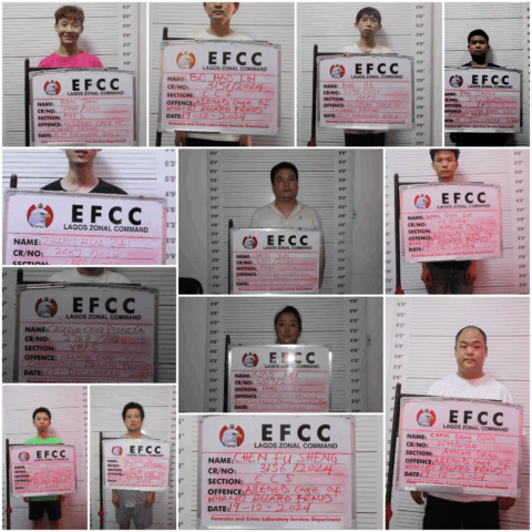 17 Chinese jailed for One year for cyber-terrorism, internet fraud in Lagos