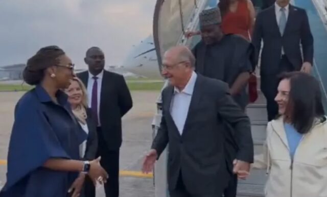 Brazil’s vice President arrives Nigeria for high-level strategic talks