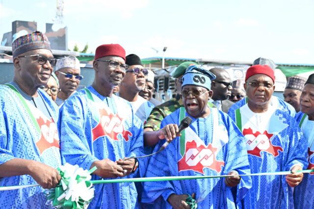Thank YOU, I will not fail you, Tinubu says in Nasarawa