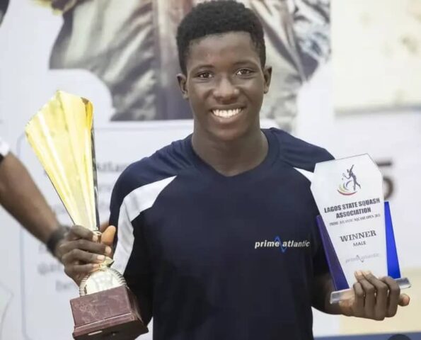 Yusuf Quadri: Young Champion redefining Nigerian squash