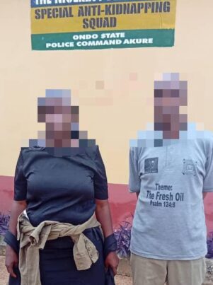 Pastor, wife arrested over fake kidnap to extort N10m from relatives abroad