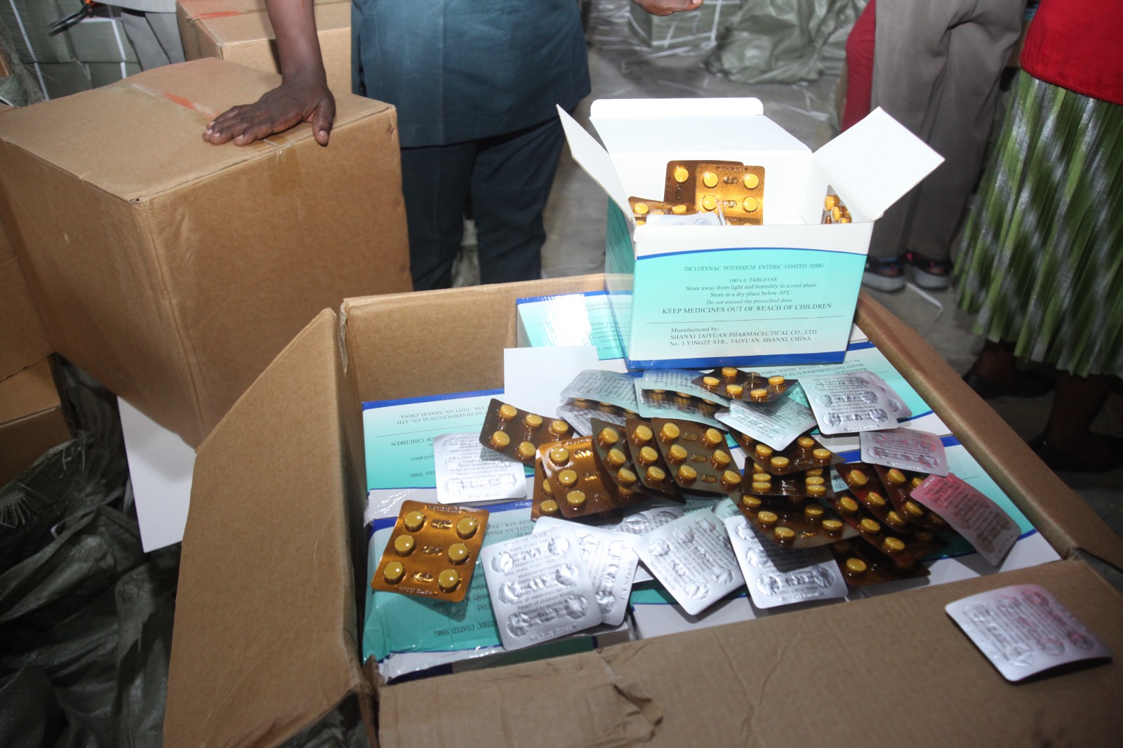 NAFDAC seizes ₦1.2 Billion worth of fake malaria drugs in Lagos raid