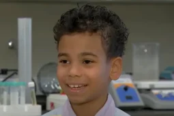 9-Year-Old  boy taking College classes in Neuroscience