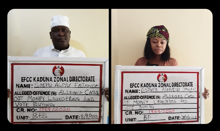 EFCC charges Two for N26m Money Laundering, vote buying in Abuja