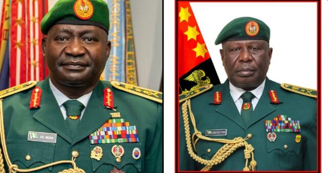 President Tinubu sacks service chiefs, appoints new sets