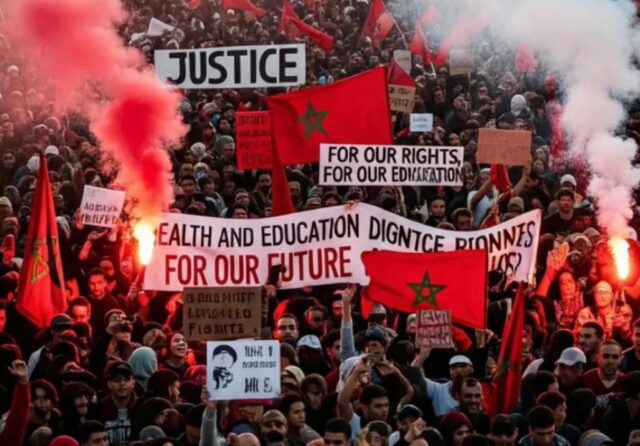 'Gen Z protests' hit Morocco as violence spread acrose the country 