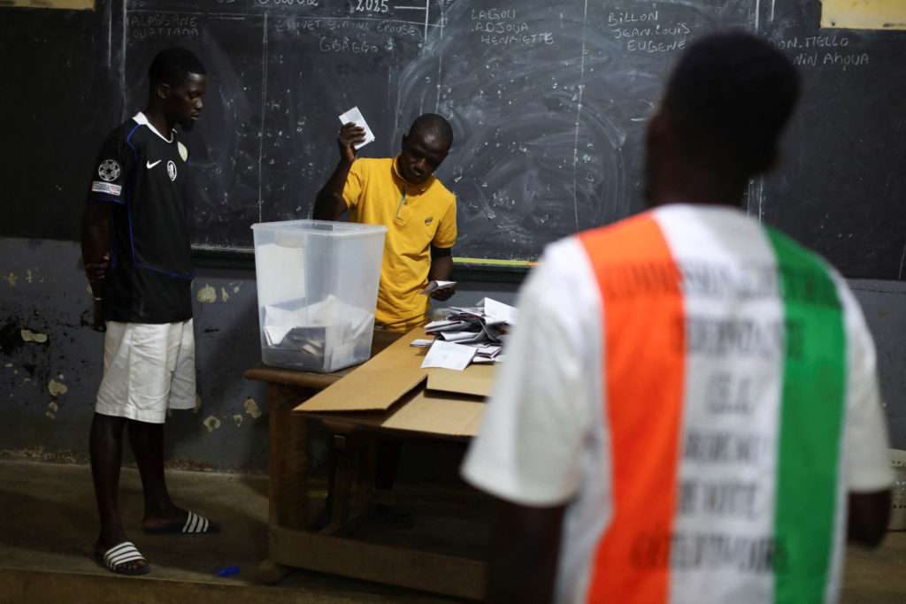 Ivory Coast presidential election enters vote counting phase