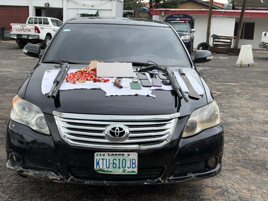Lagos police arrest Five suspected cultists, recover arms and ammunition