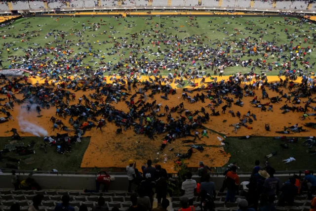 Kenya: At least two killed in crowd chaos at Odinga funeral