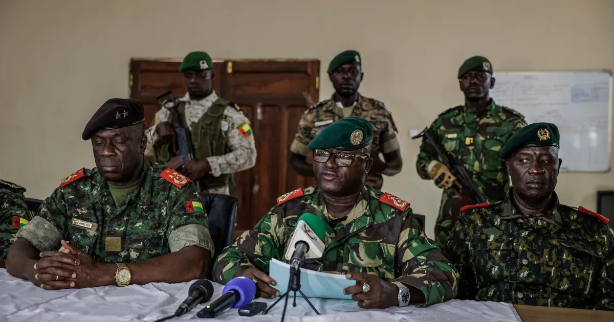 Army officers say they have seized power in Guinea-Bissau