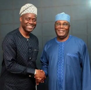 Atiku, Makinde in a close door meeting with IBB