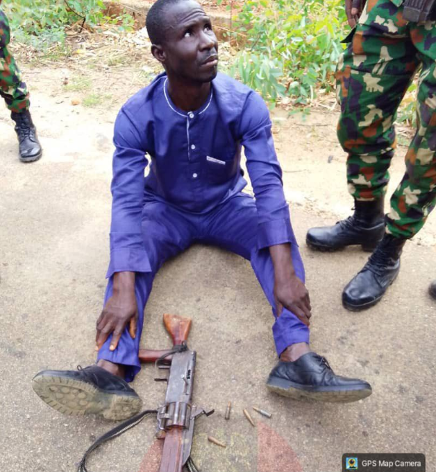 Two arrested, one fabricated AK-47 rifle in Jos city