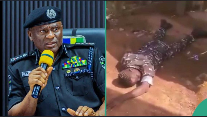 Police commence disciplinary action against officer in Ekiti viral video 