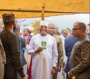 2027 Race: Atiku Abubakar casts vote in ADC Presidential Primary