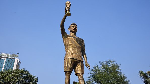 India's 'unsafe' 70ft Messi statue to be moved