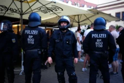 Police in Budapest review footage after fan brawl Champions League final