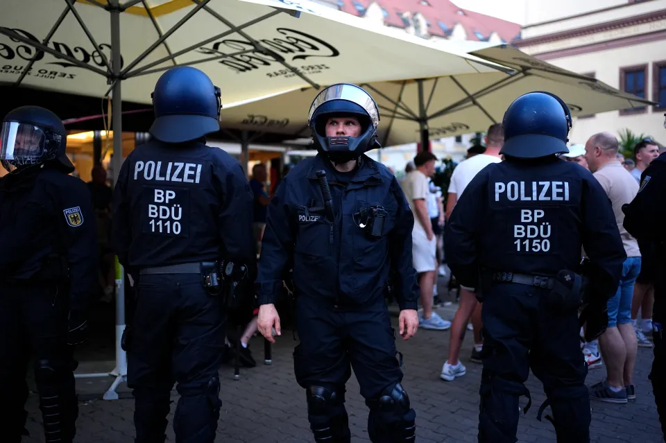 Police in Budapest review footage after fan brawl Champions League final