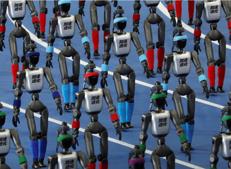 Robots can outrun humans
