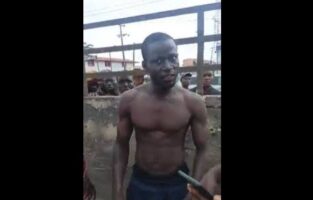 Lagos arrests suspect for vandalising road barrier