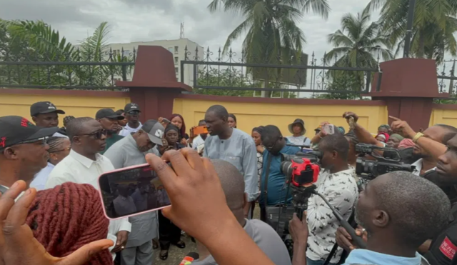 CSO protests at Lagos Assembly over Lekki land dispute