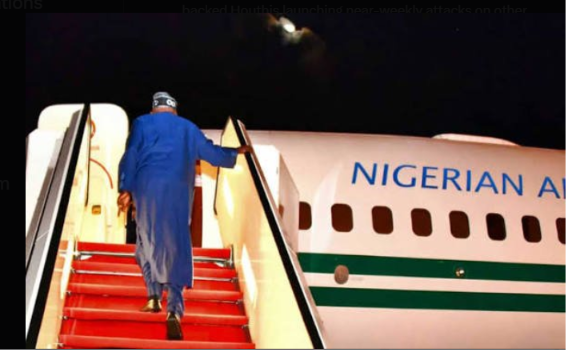 President Tinubu Departs Abuja For Makkah To Pray For The Nation
